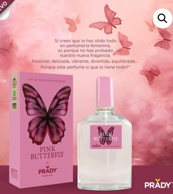Colonia pink butterfly
