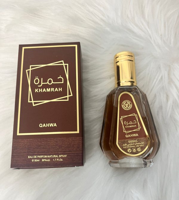Mini talla perfume - khamrah marrón