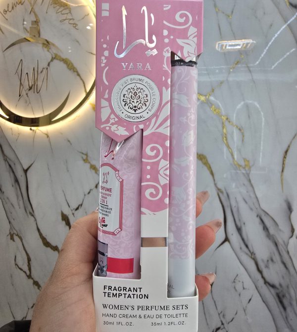 Pack Yara Rosa colonia y crema