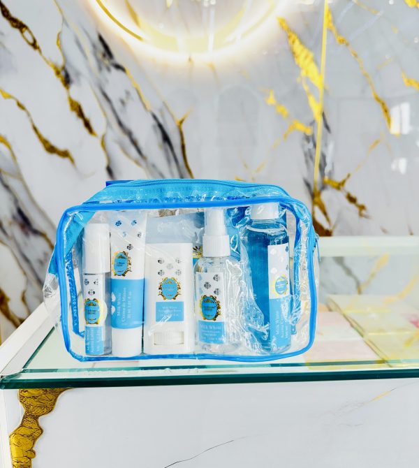 Neceser mini Blanco late