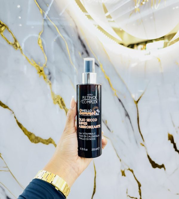 Aceite seco bronceador