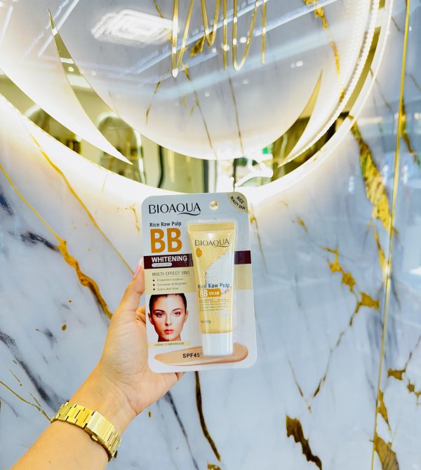 Crema facial protectora pasta de arroz 3 en 1 (spf 45)