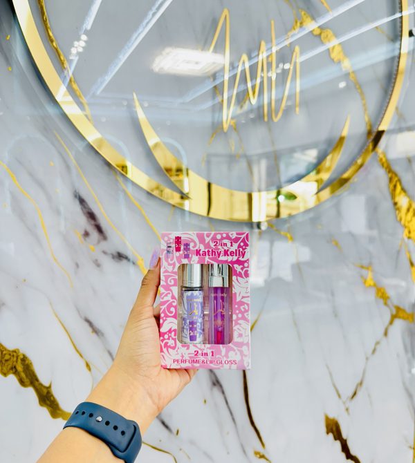 Pack perfume y Gloss yara lila