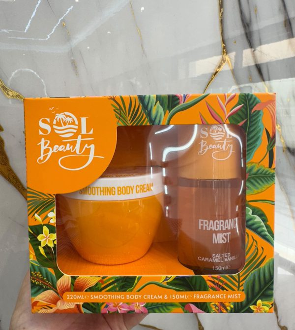 Pack sol Beauty caramelo y vainilla