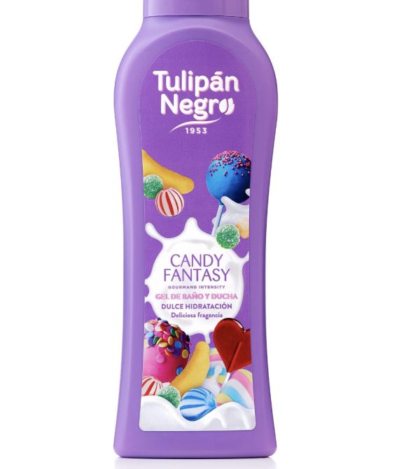 Gel de ducha Candy Fantasy tulipán negro